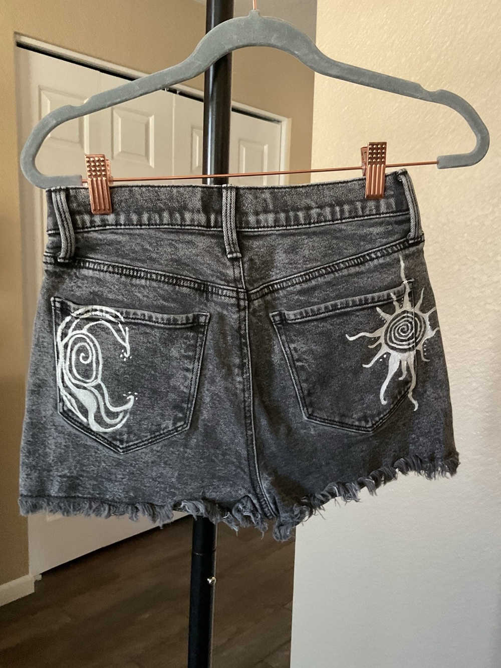 🌞✨AZThriftsoul Summer Reset Sale!⭐️🌵 Upcycled Handmade Sun and Moon Shorts